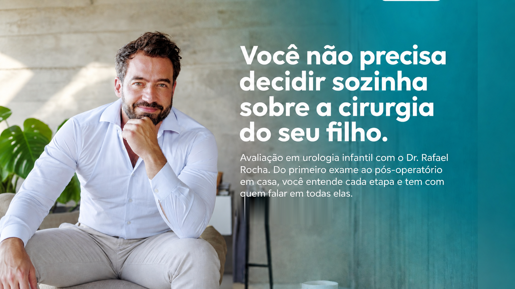 Você não precisa decidir sozinha sobre a cirurgia do seu filho.