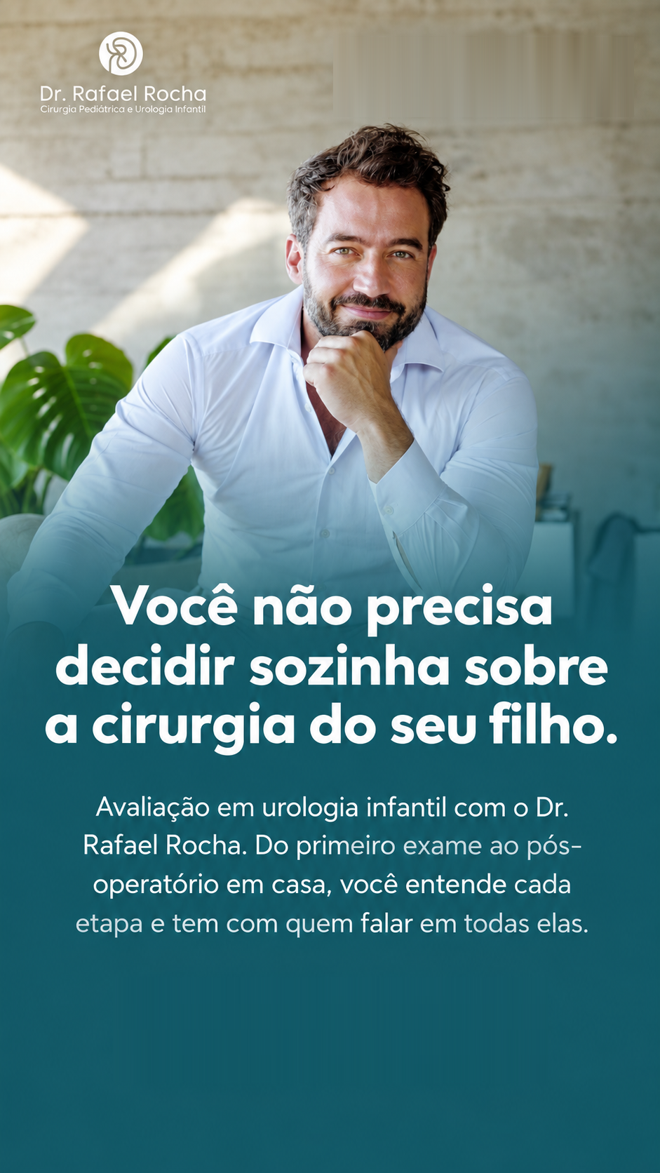Você não precisa decidir sozinha sobre a cirurgia do seu filho.